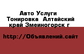 Авто Услуги - Тонировка. Алтайский край,Змеиногорск г.